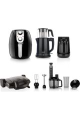 Muhteşem 5 Li Elektronik Çeyiz Seti Siyah