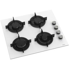 FERRE  CS206 Beyaz Ankastre Cam Ocak 60 CM